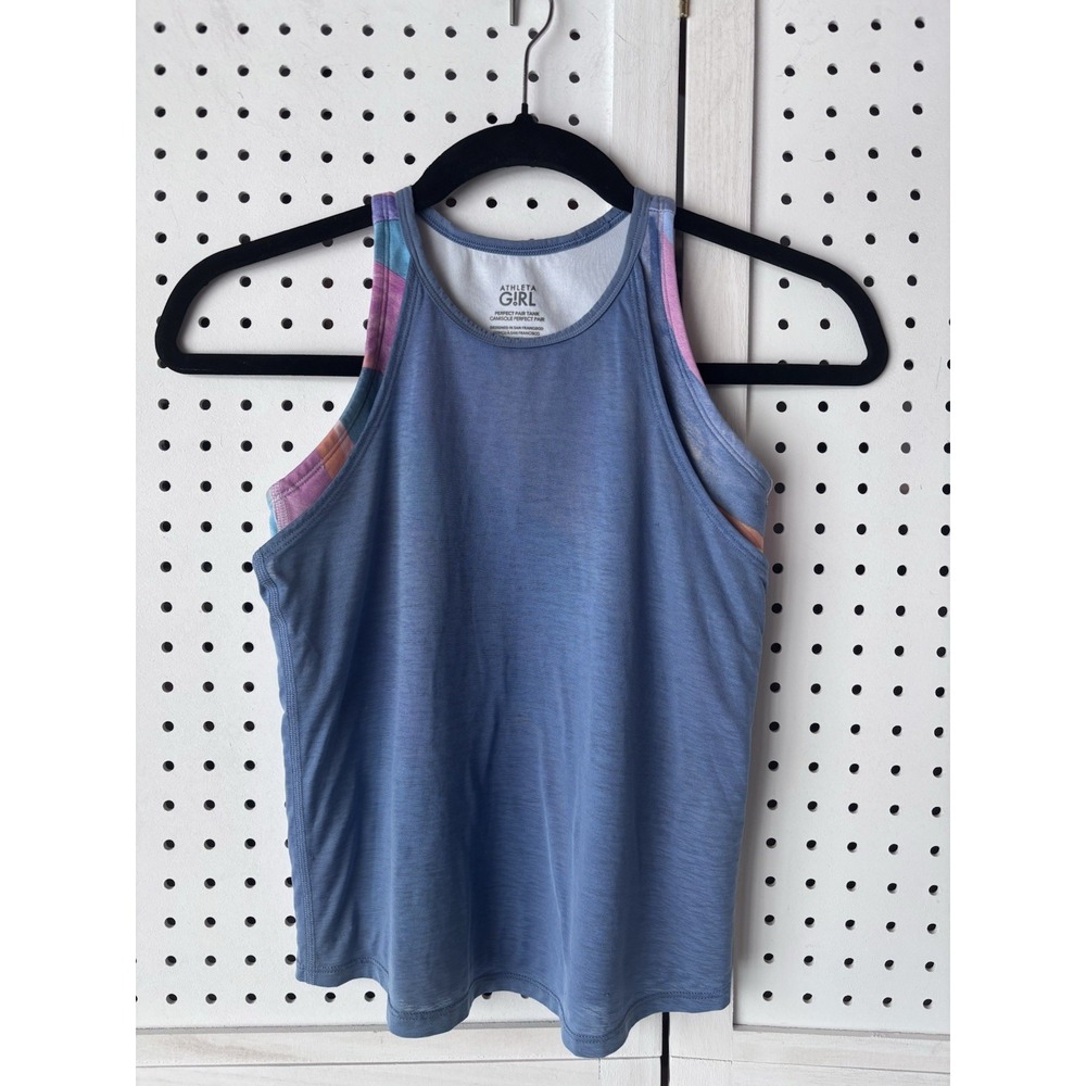 Athleta Girl Perfect Pair Tank Top Layered Cami M 8-10
